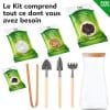 Kit DIY Terrarium avec verre – Jardin en bouteille à créer soi-même (sans plante) – Image 5